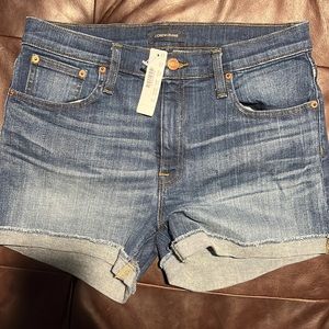 NWT - JCREW - Jean Shorts - Size 28